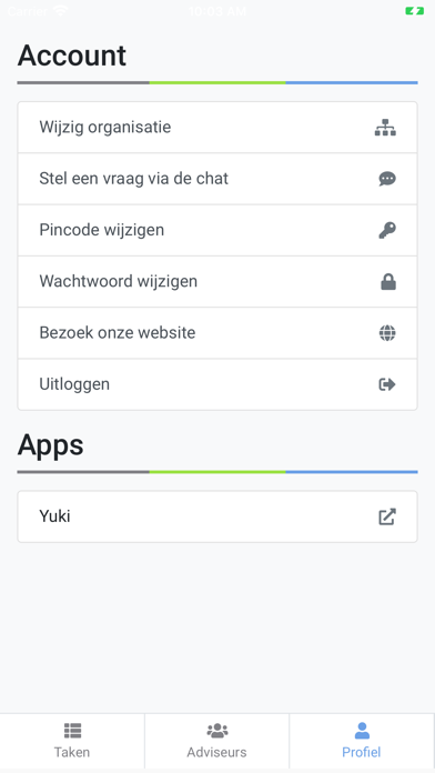 Triangel Groep Screenshot