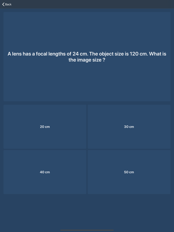 Physics Quiz for Pilots iPad screenshot