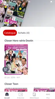 closer magazine iPhone Captures Décran 2