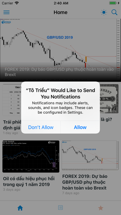 Tô Triều - Học Forex Hiệu Quả screenshot 2