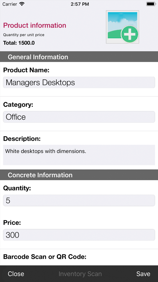 #4. Inventory Scan (iOS) 由: Cesar Augusto Trujillo Cetina