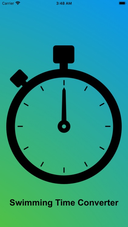 Swimming Time Converter