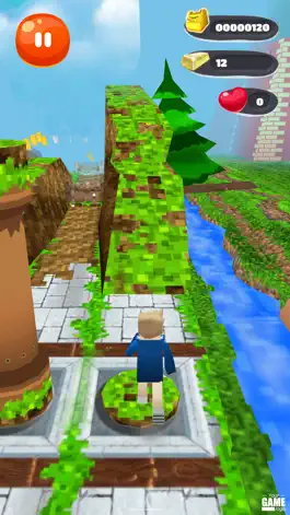 Game screenshot Block Craft Runner Escape apk