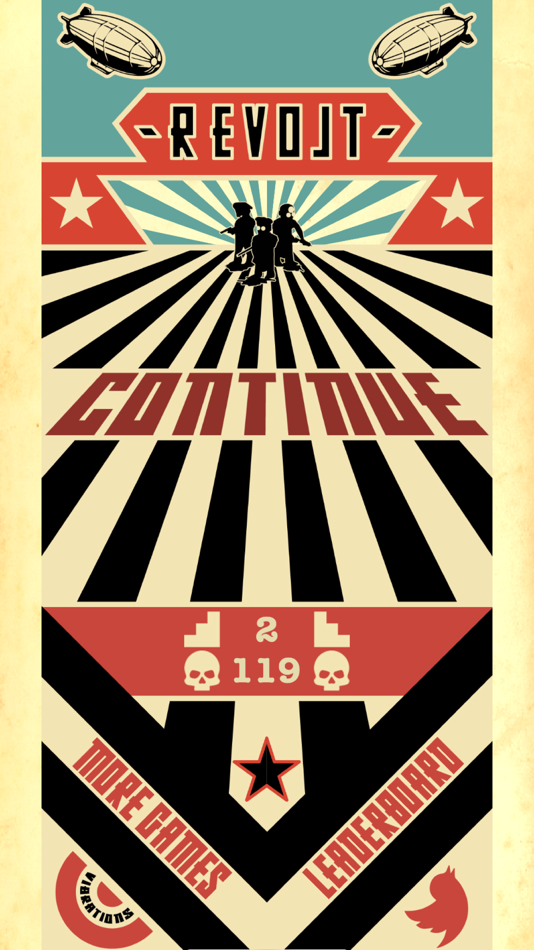 #1. Revolt - Dystopian Roguelike (iOS) 由: Ciro Manna