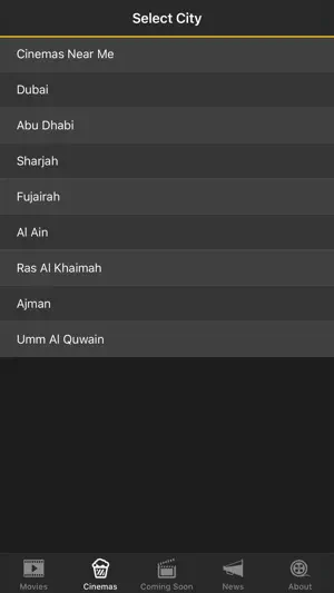UAE Cinema Showtimes - Lite screenshot 3