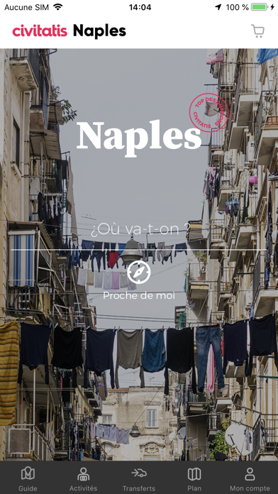 Screenshot #1 pour Guide de Naples Civitatis.com