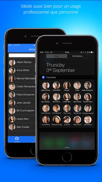 Screenshot #3 pour Annuaire personnalisé + Widget