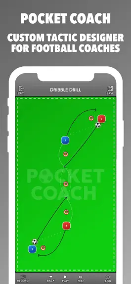 Game screenshot Pocket Coach: Tactic Board mod apk