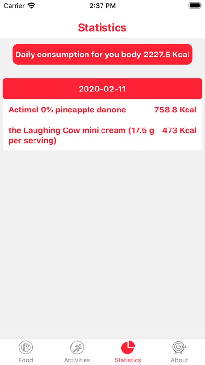 Calories Master screenshot-5