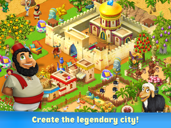 Farm Mania: oriental city iPad app afbeelding 6