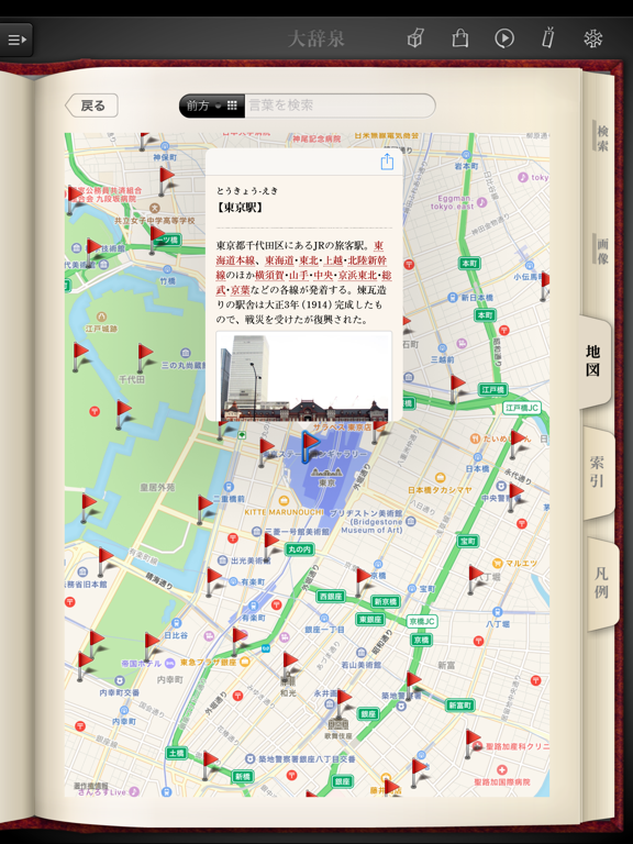 Daijisen Jpn-Jpn Dictionary iPad screenshot 4 - Reference app