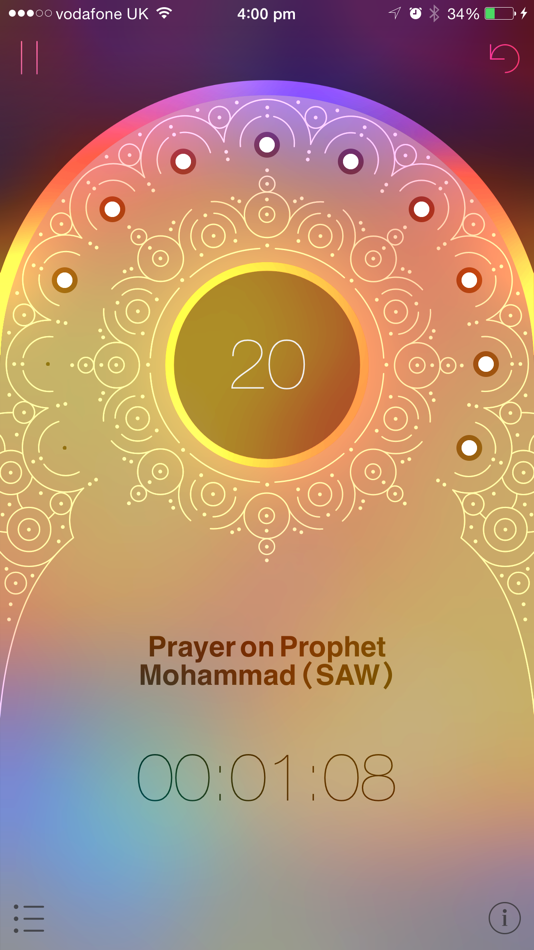 #2. iSubha: Islamic Prayer Beads (iOS) Podle: Beehive Innovations Services