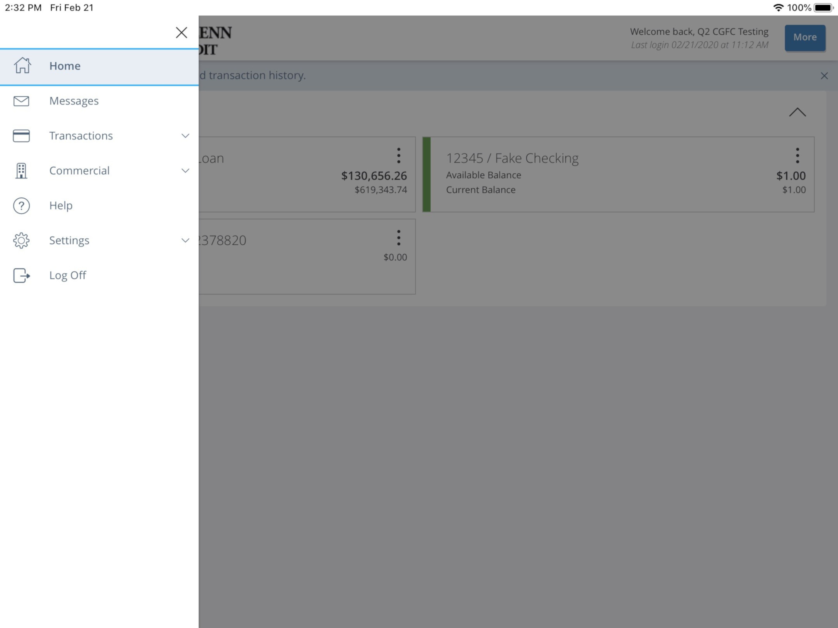 CGFC eBanking App screenshot 5