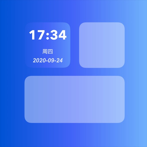 TimeWidget - calendar and time iOS App