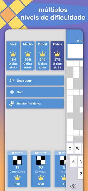 iCruzadinha Palavras Cruzadas na App Store