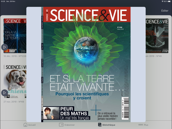 Science&Vie Magazine iPad screenshot