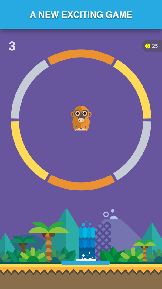 #1. Bouncy colors - turn and jump (iOS) Podle: Mikhail Akopov