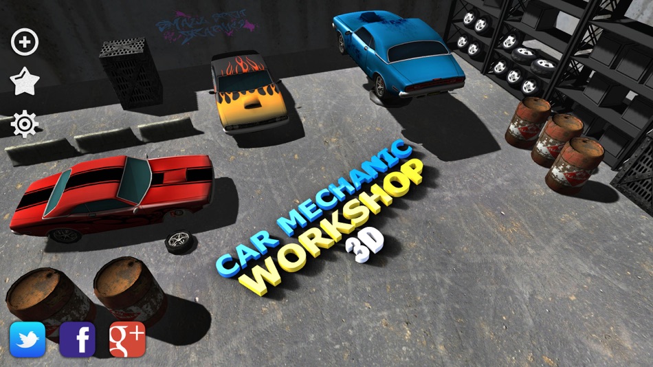 #1. Car Mechanic Workshop 3D (iOS) 来自: BLEEDING EDGE STUDIO LTD