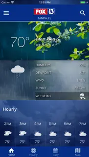 fox 13: tampa skytower weather iphone screenshot 1