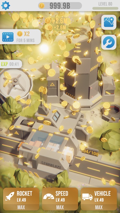 Idle Rocket Launch screenshot-6