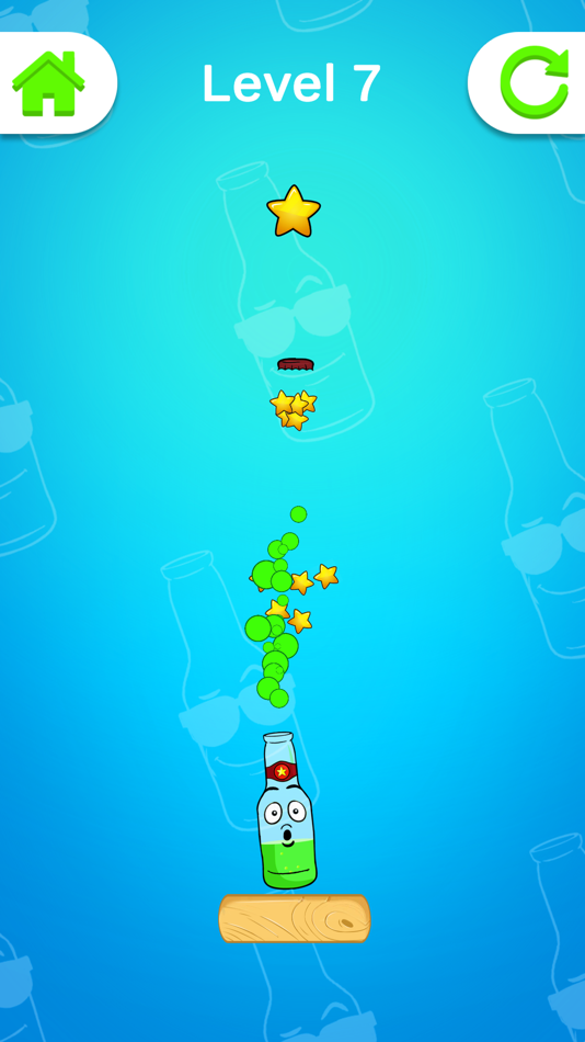 #4. Explode Bottles (iOS) 由: Furkan Alcik