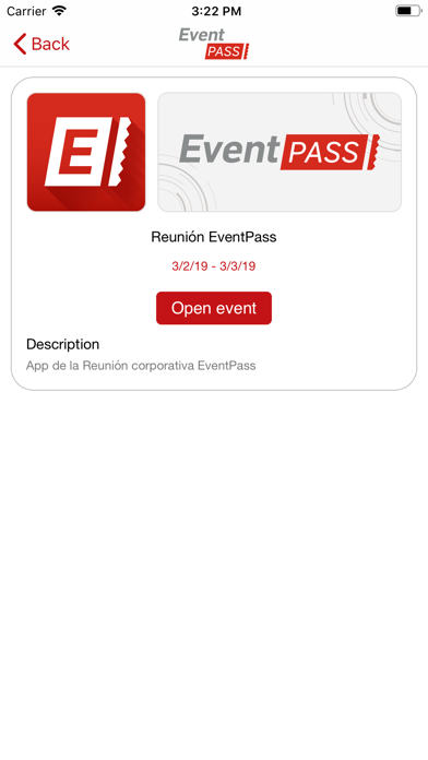 EventPass screenshot 2