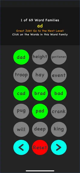 Game screenshot Word Family Tutor apk