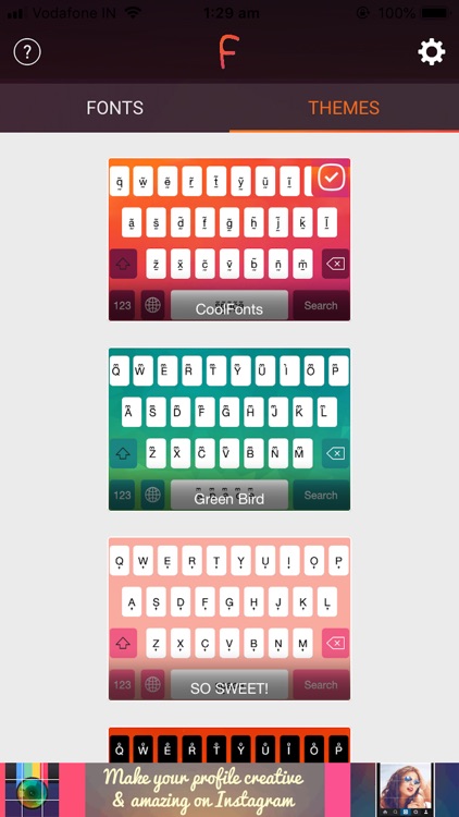 Cool Fonts & Keyboard Themes screenshot-3