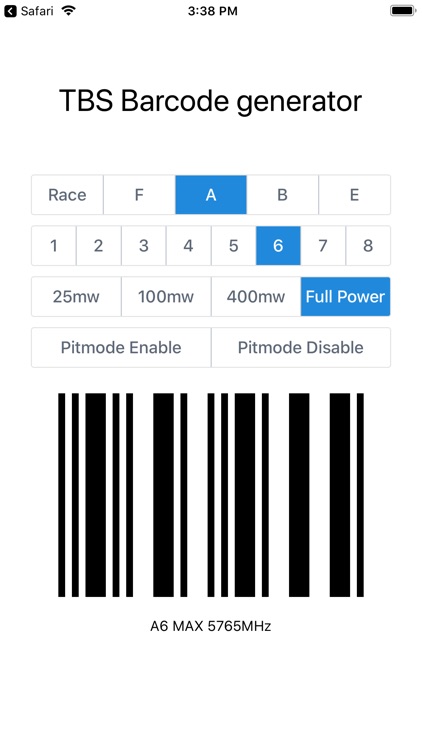 TBS Barcodes
