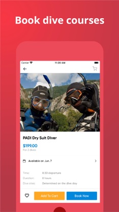 PADI Adventures: book diving screenshot 4
