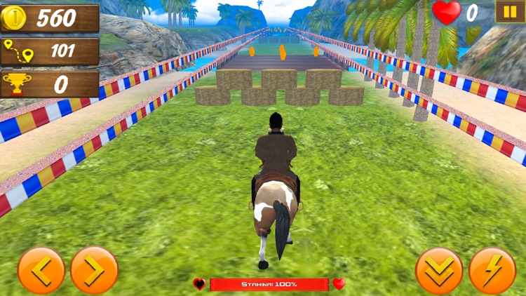 Jumping Horse Riding: 3d