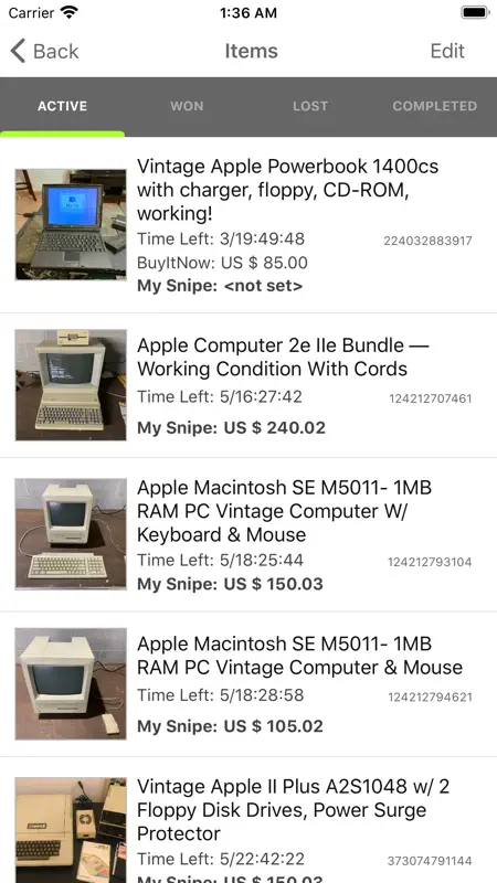 Auction Bid Sniper: Myibidder screenshot 7 of 8
