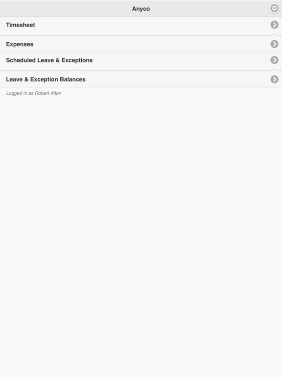 PacificTime iPad screenshot 1 - Business app