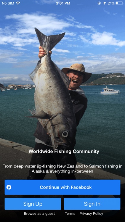 Worldwide Fishing Club App