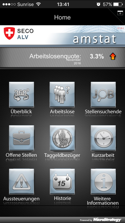 #1. Amstat (iOS) 由: Schweizerische Arbeitslosenversicherung