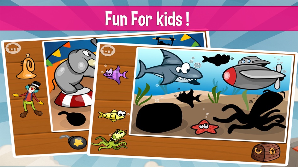 #1. Fun for kids 2 (iOS) Podle: Puzzle King AB