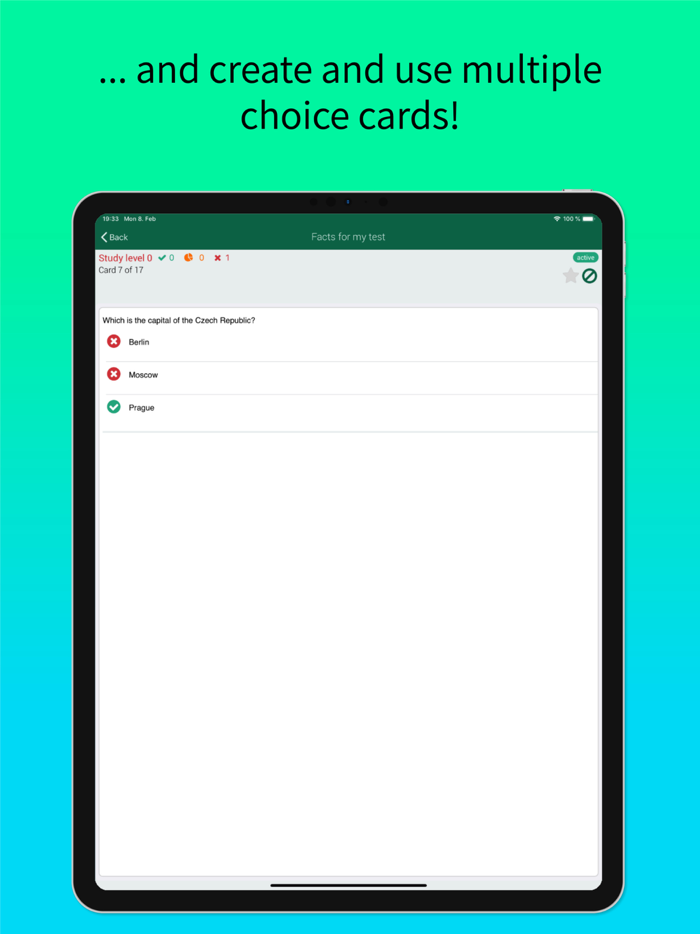 Repetico - Study flashcards