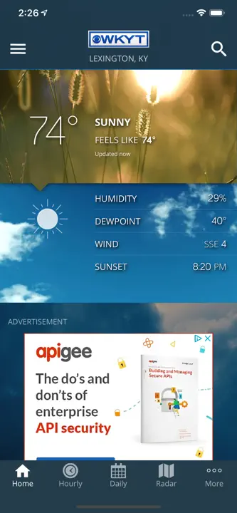 WKYT FirstAlert Weatherのスクリーンショット（1/3）