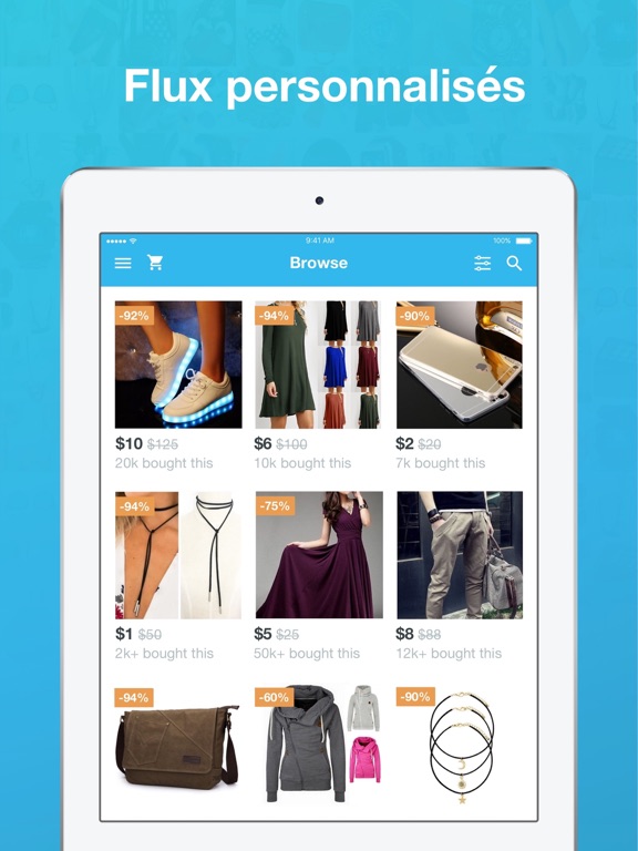Wish - Acheter en s'amusant Wish - Acheter en s'amusant