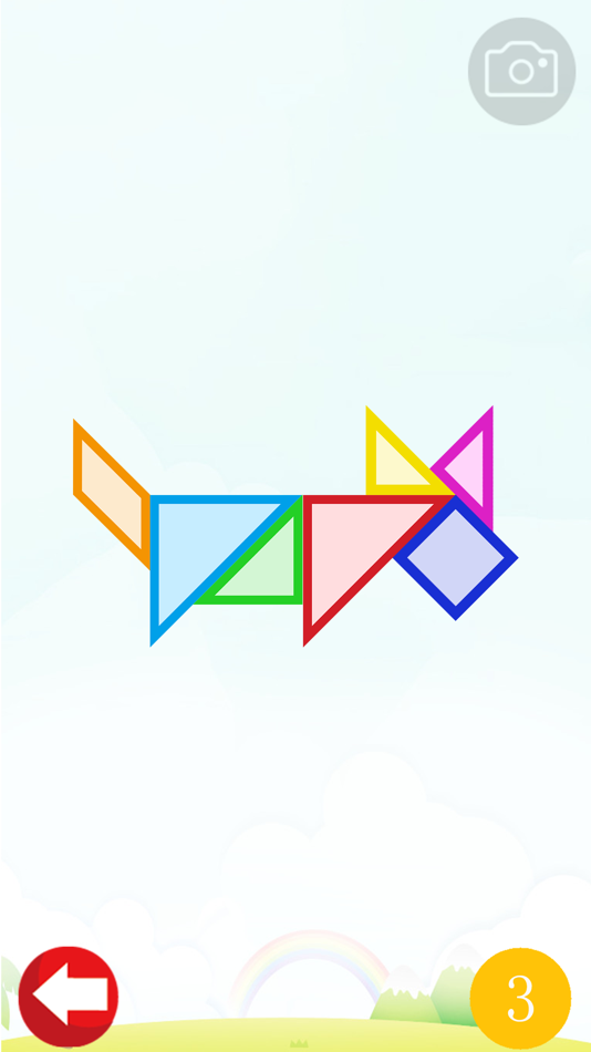 #2. AR Tangram (iOS) 由: A-ONE CREATION Co., Ltd.