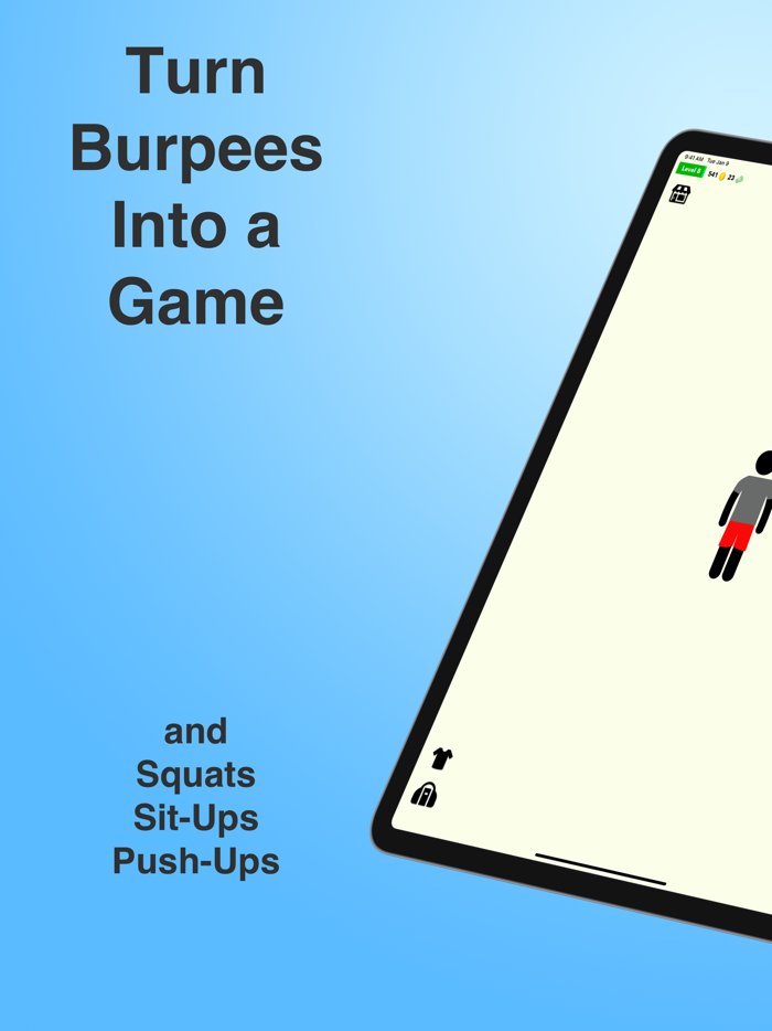 HIIT Workouts - Burpee Hero