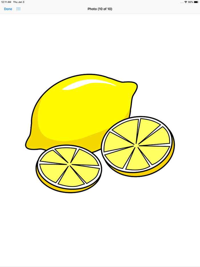 Lemony Lemon Stickers