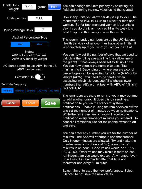 Screenshot #6 pour Alcohol Units Calculator