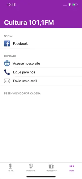 Game screenshot Cultura 101.1FM hack