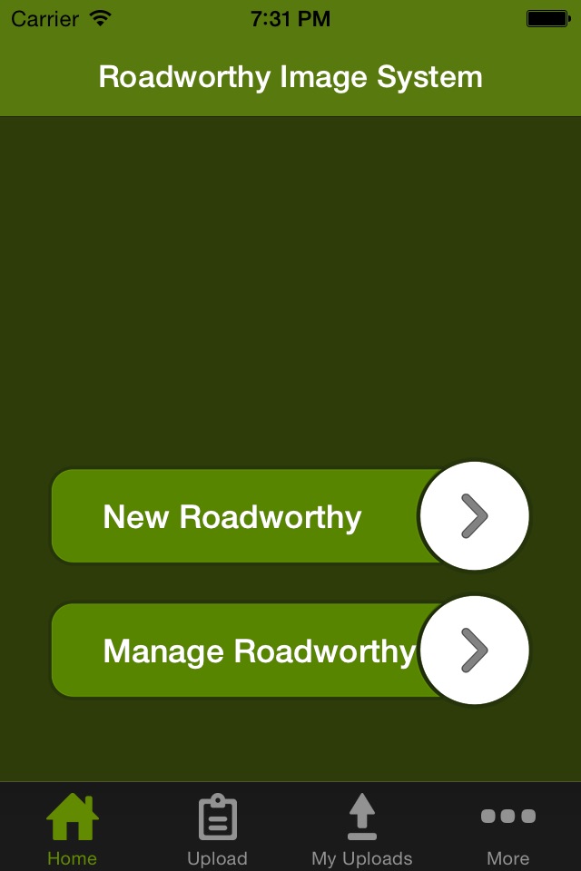 Roadworthy Imaging System screenshot 2