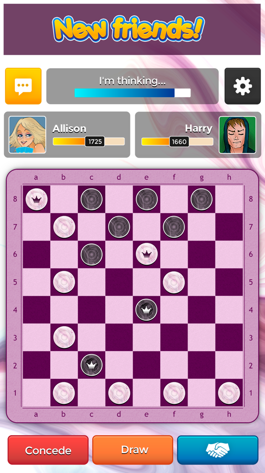 #4. Checkers Plus - Board Game (iOS) 由: Spaghetti Interactive