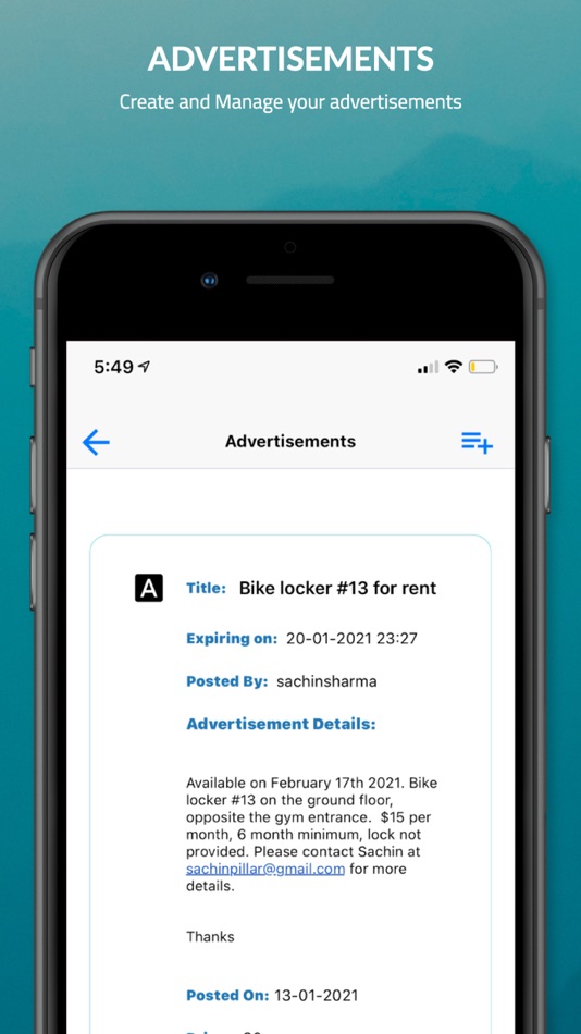 #6. Mi Condo Portal (iOS) Bởi: Tanu Preet Singh