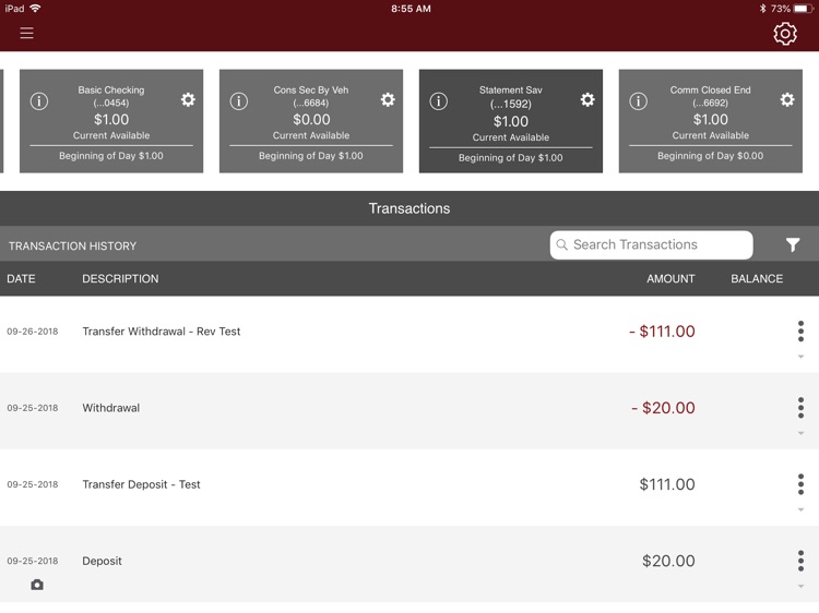 Federation Bank for iPad screenshot-3