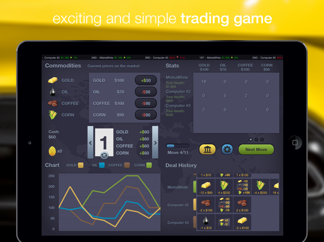 ‎Merc - commodity trading game Screenshot