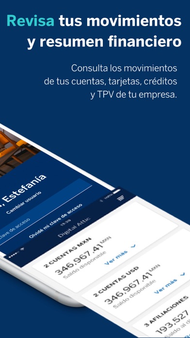 BBVA Empresas México Screenshot